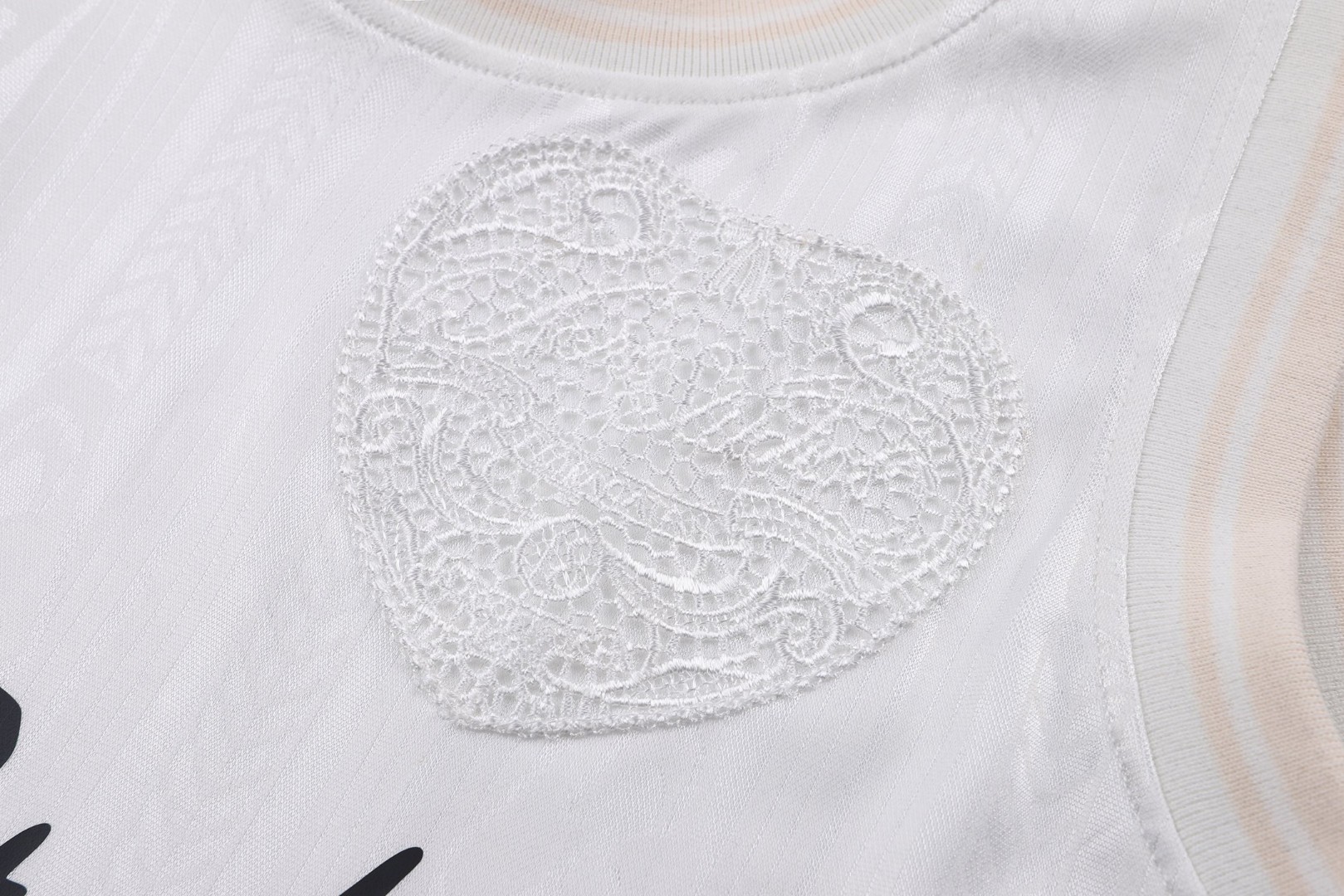Acne Studios 足球服logo标识 背心 T恤 短袖 白色 A2 BL0438-100