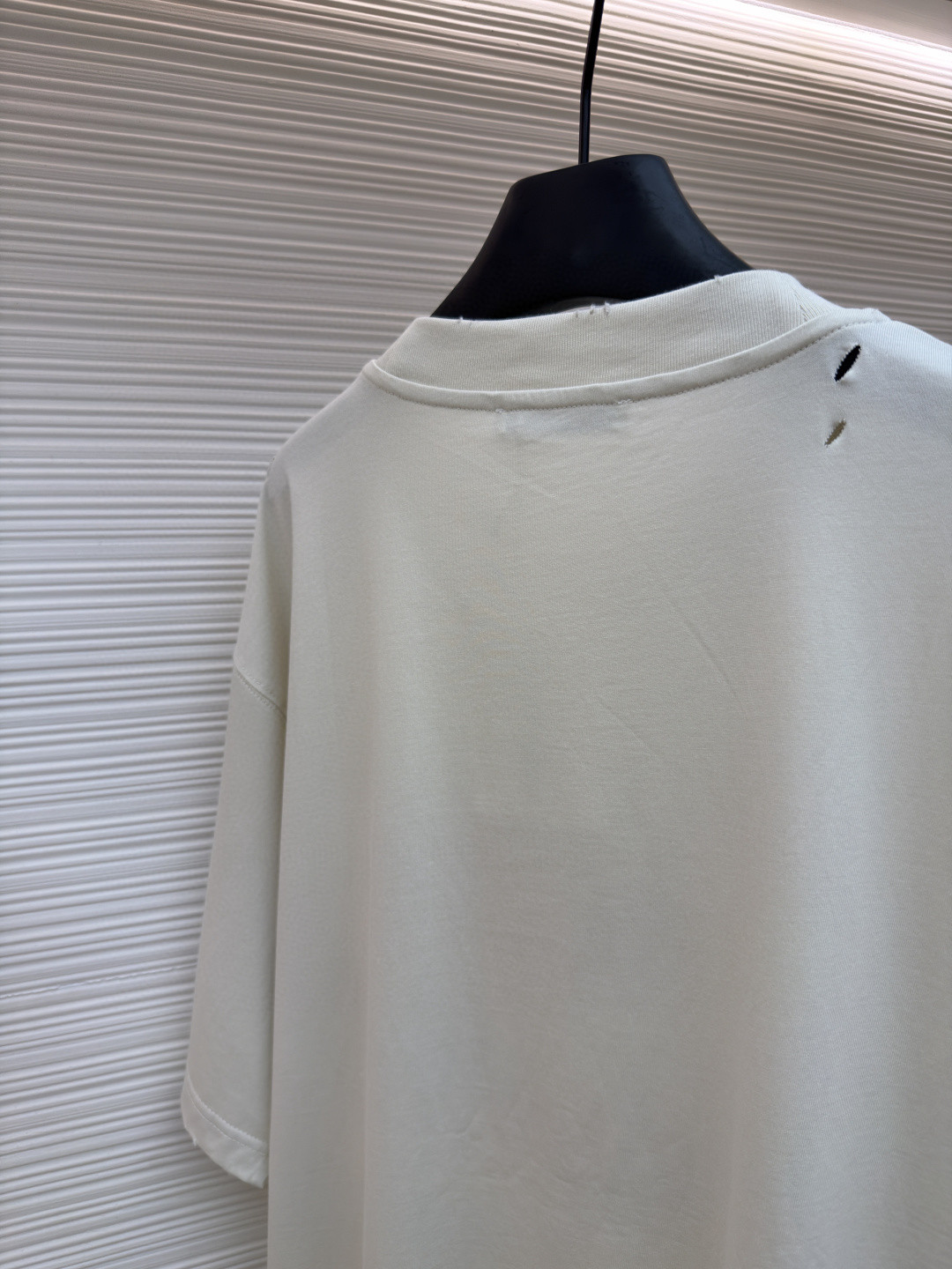 Acne Studios 喷绘字母圆领T恤 短袖 灰白色 A0 BL0430-DC6
