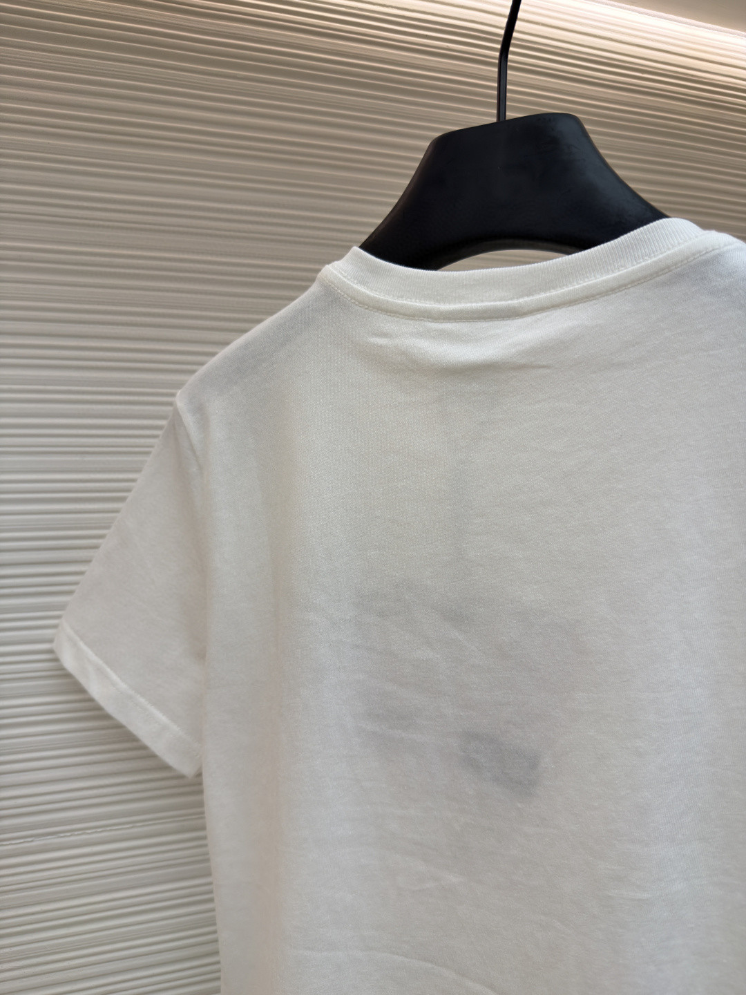 DIOR 迪奥 徽章刺绣圆领短袖 女款 白色 A0 643T13A4781-X0850
