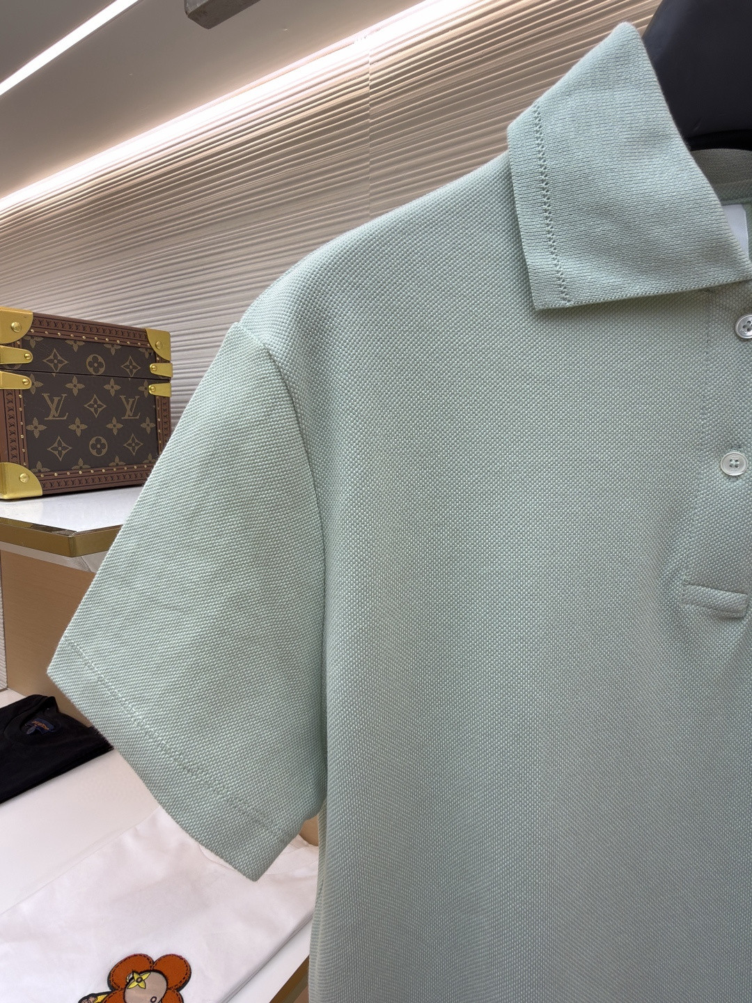 DIOR 迪奥 徽章刺绣Polo衫 短袖 女款 白色 绿色 粉色 A0 623T16A4C95-X0150