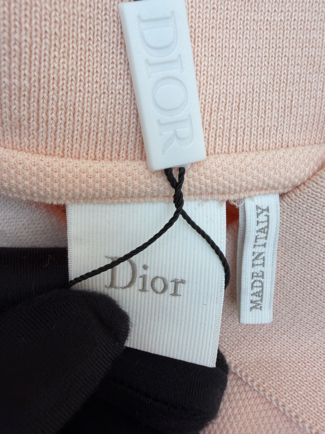 DIOR 迪奥 徽章刺绣Polo衫 短袖 女款 白色 绿色 粉色 A0 623T16A4C95-X0150