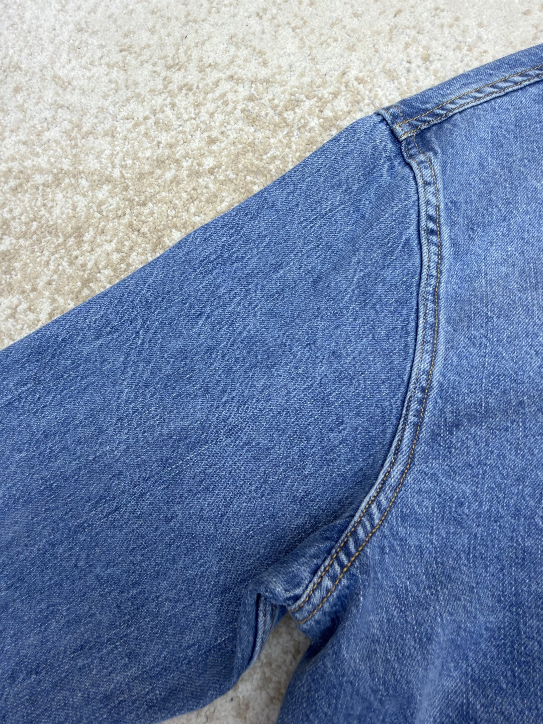 DIOR 迪奥 口袋刺绣拉链工装牛仔外套 夹克 外套 长袖 蓝色 B5 683D487A3062-C580
