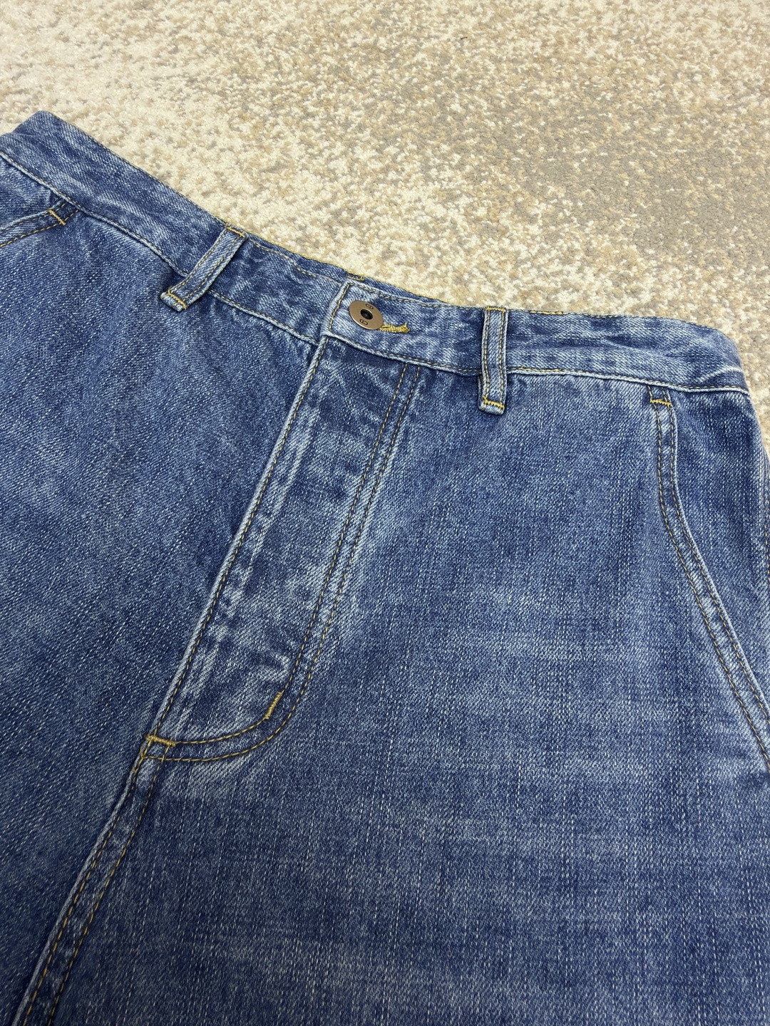 DIOR 迪奥 口袋刺绣工装牛仔裤 长裤 裤子 蓝色 B5 683D182B3062-C530