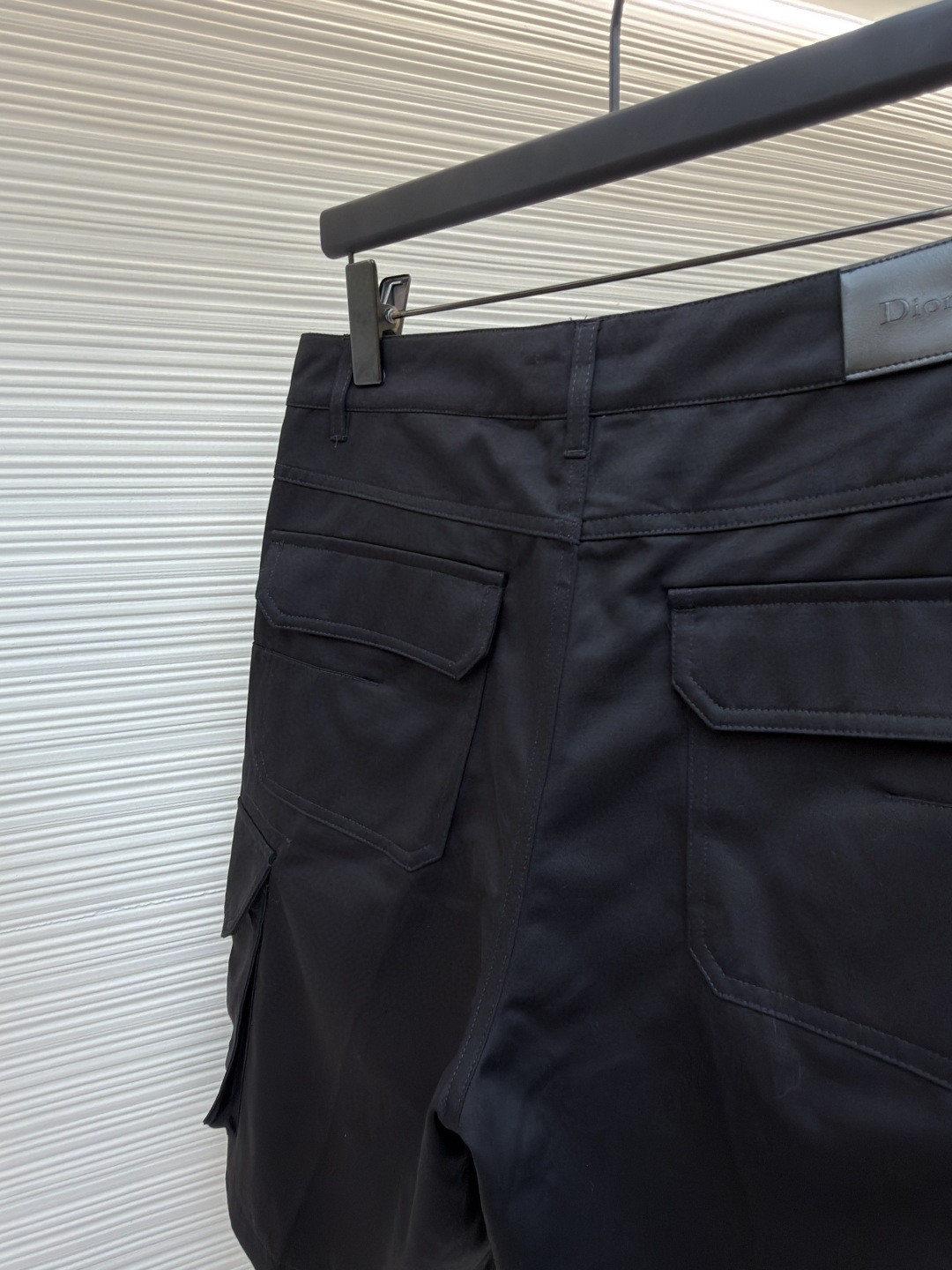 DIOR 迪奥 棉质华达呢工装裤 短裤 裤子 米色 黑色 B5 693C147A3131-C100