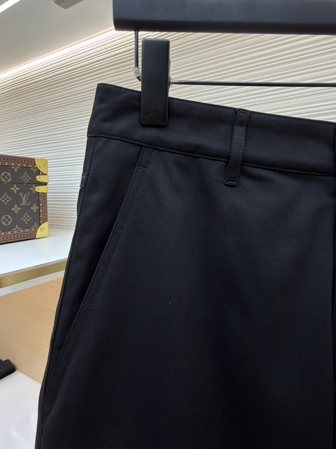 DIOR 迪奥 棉质华达呢工装裤 短裤 裤子 米色 黑色 B5 693C147A3131-C100