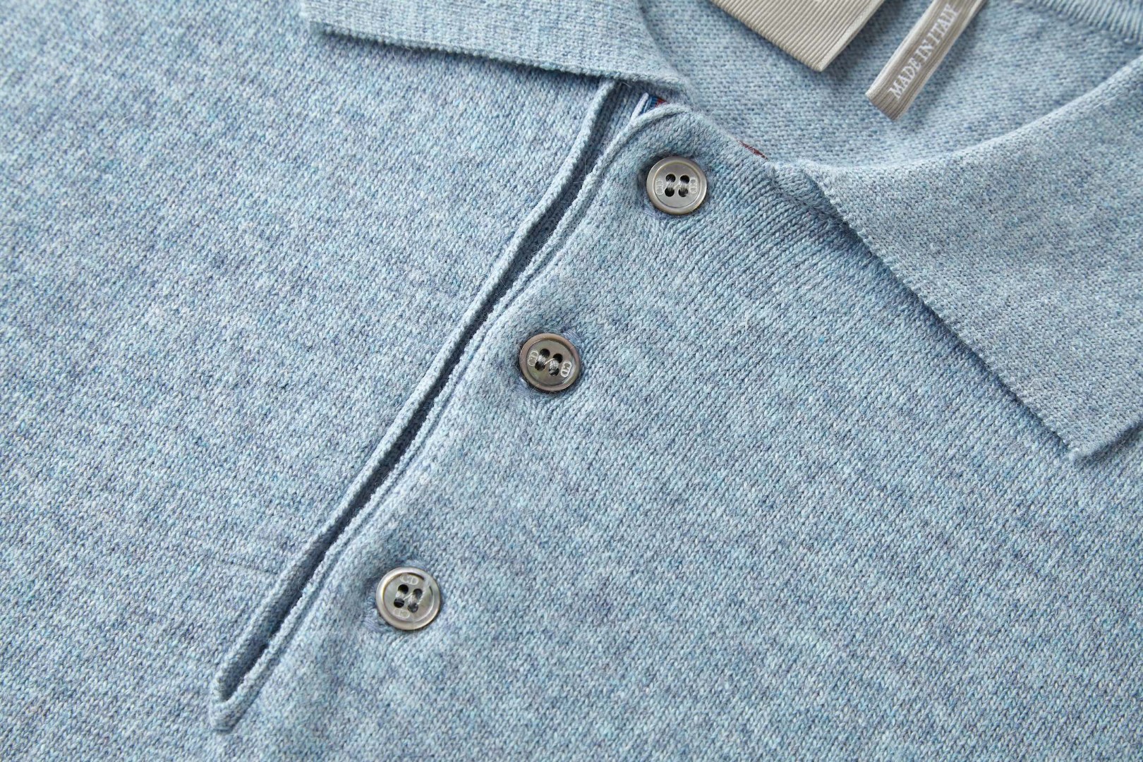 Dior 迪奥 刺绣标识针织Polo衫 短袖 上衣 夏款 蓝色 B0 693M802A0029-C583