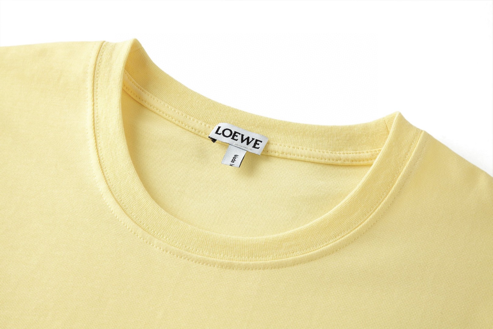 Loewe 罗意威 口袋刺绣标识圆领短袖 T恤 白色 黑色 黄色 A0 H526Y22XDS-2100