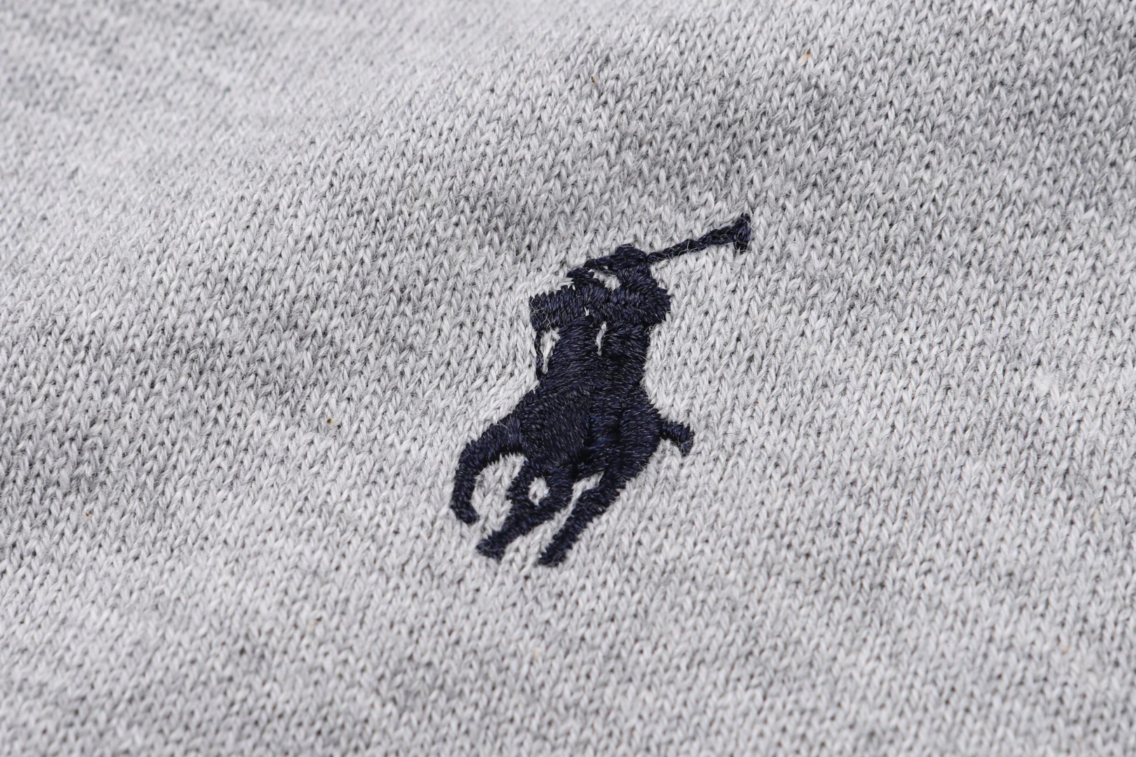 Ralph Lauren 拉夫劳伦 小马刺绣Polo衫 针织衫 长袖 灰色 B0 710P04446-002