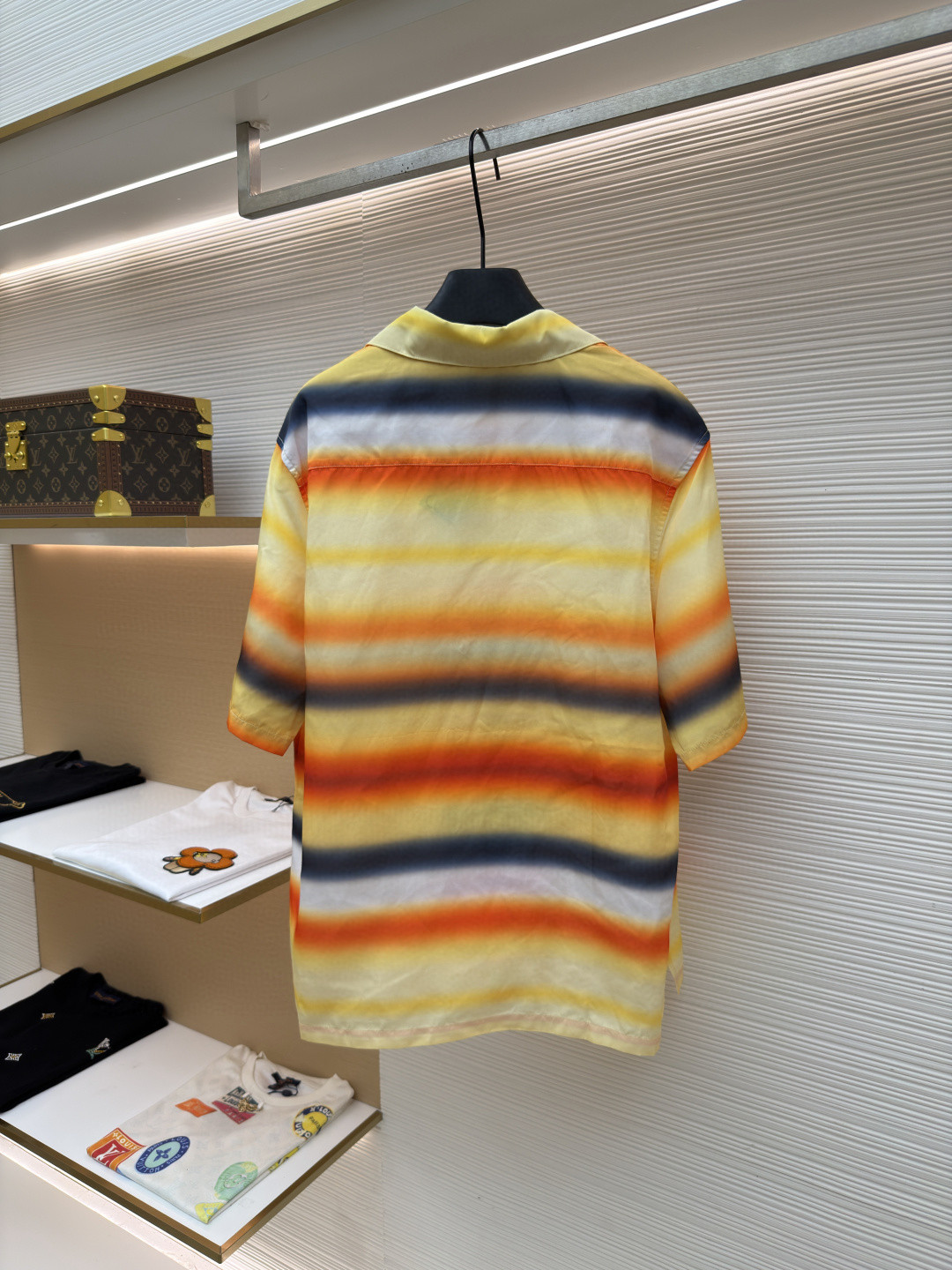 Loewe 罗意威 渐变条纹短袖衬衫 外套 夏季 B0 H616Y05XA7-9122