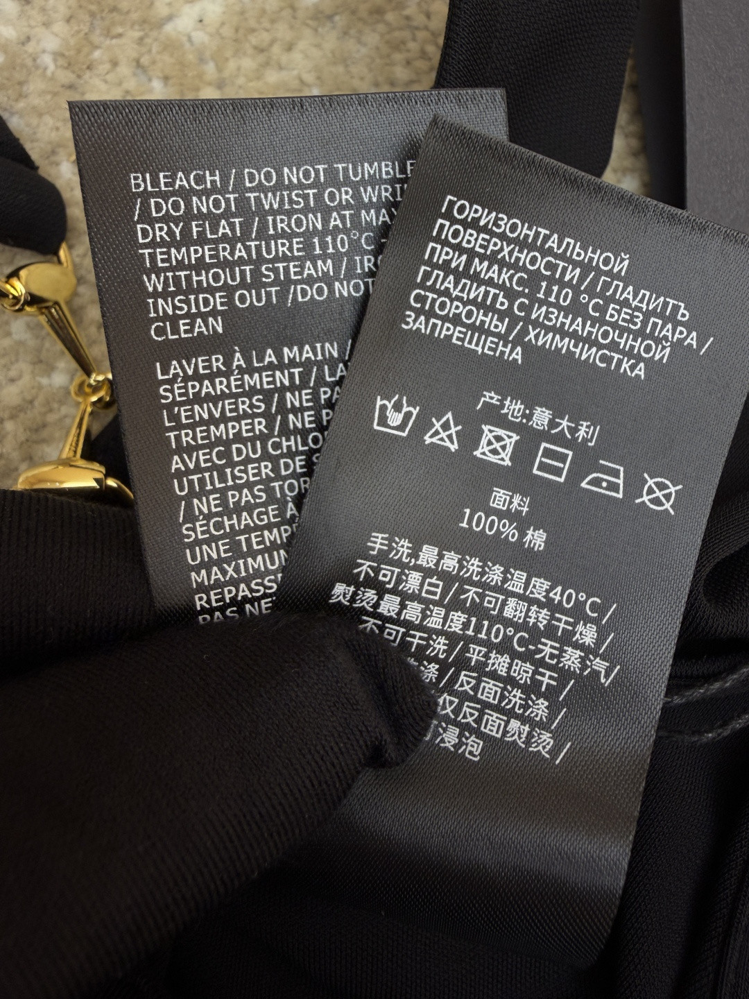 GUCCI 古驰 马衔扣肩带背心 吊带 夏季 白色 黑色 A0 872686-XUAPP-1000