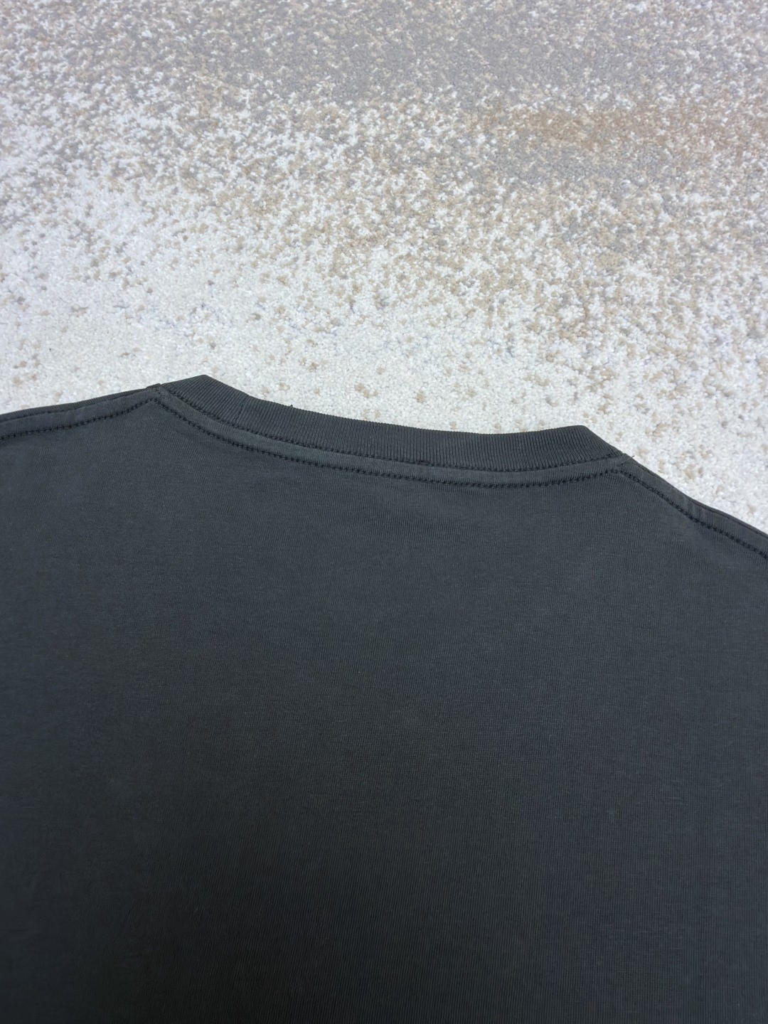 GUCCI 古驰 标识刺绣圆领短袖T恤 夏季 深灰色 绿色 A0 798115-XJG54-1168