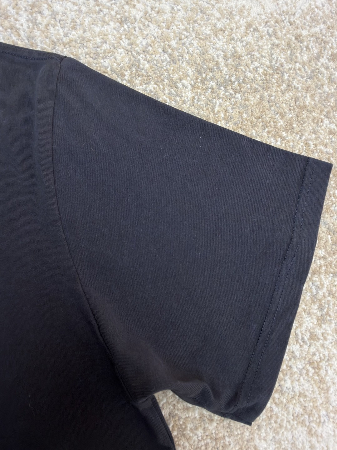 GUCCI 古驰 标识刺绣圆领短袖T恤 夏季 深灰色 绿色 A0 798115-XJG54-1168