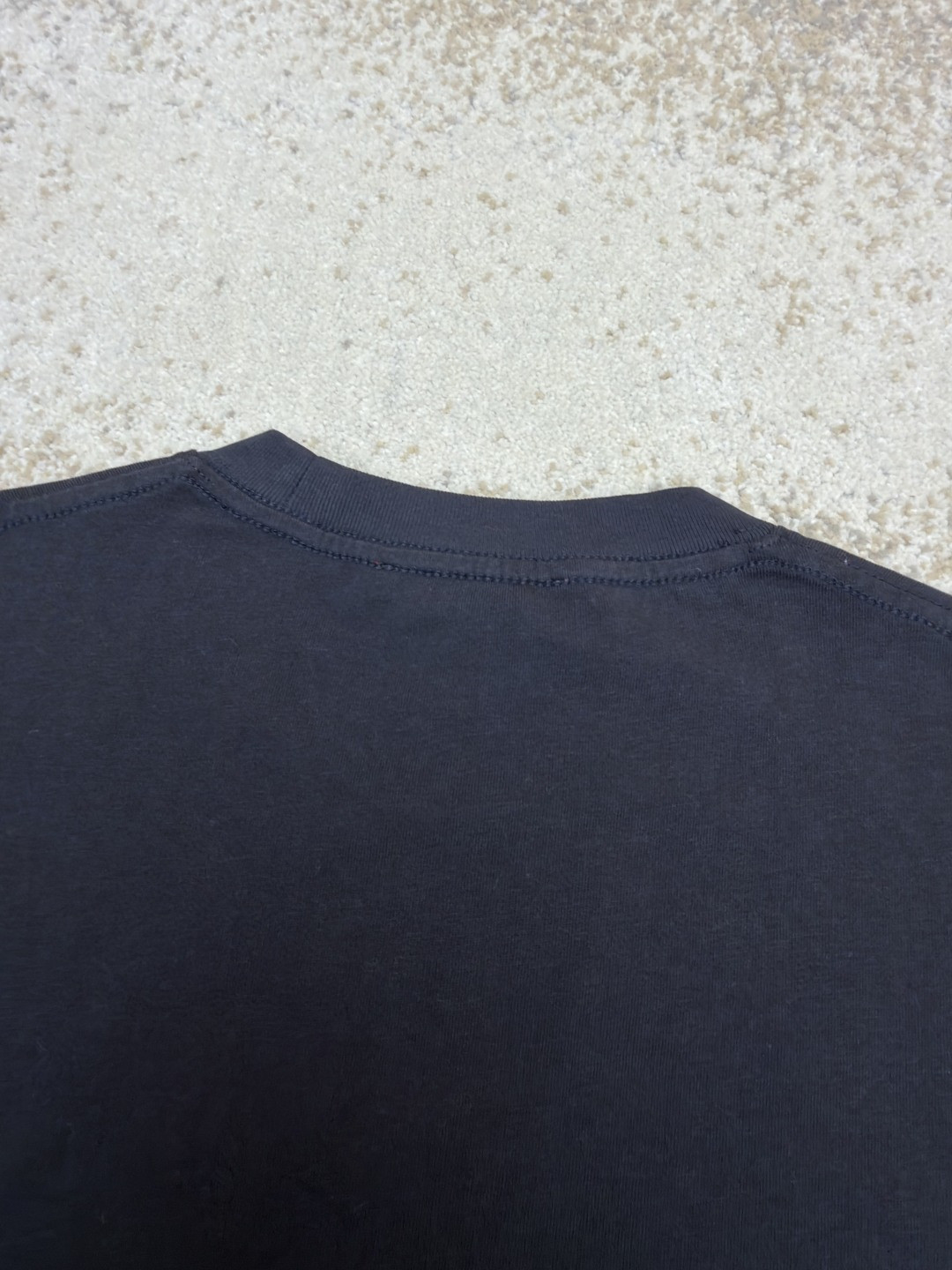 GUCCI 古驰 标识刺绣圆领短袖T恤 夏季 深灰色 绿色 A0 798115-XJG54-1168
