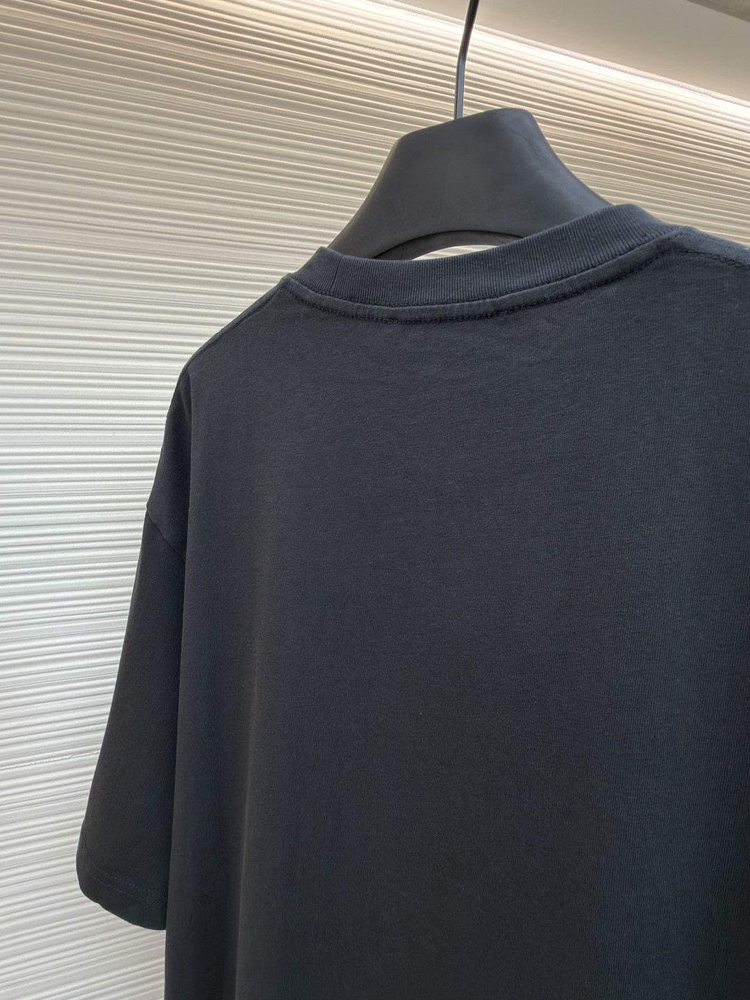 GUCCI 古驰 标识刺绣圆领短袖T恤 夏季 深灰色 绿色 A0 798115-XJG54-1168