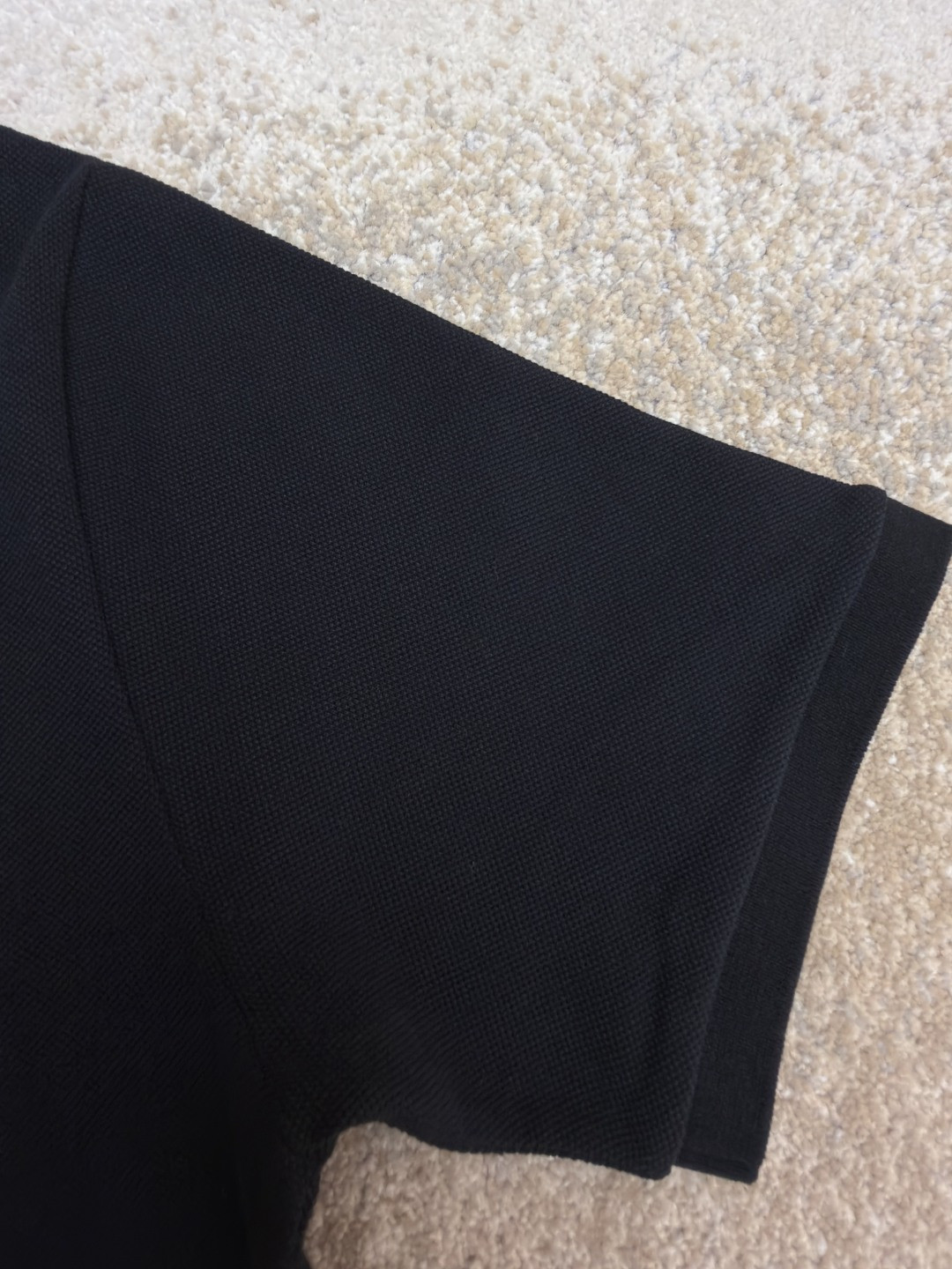 GUCCI 古驰 口袋双G针织POLO衫 T恤 夏季 短袖 蓝色 黑色 A2 795174XJG164003