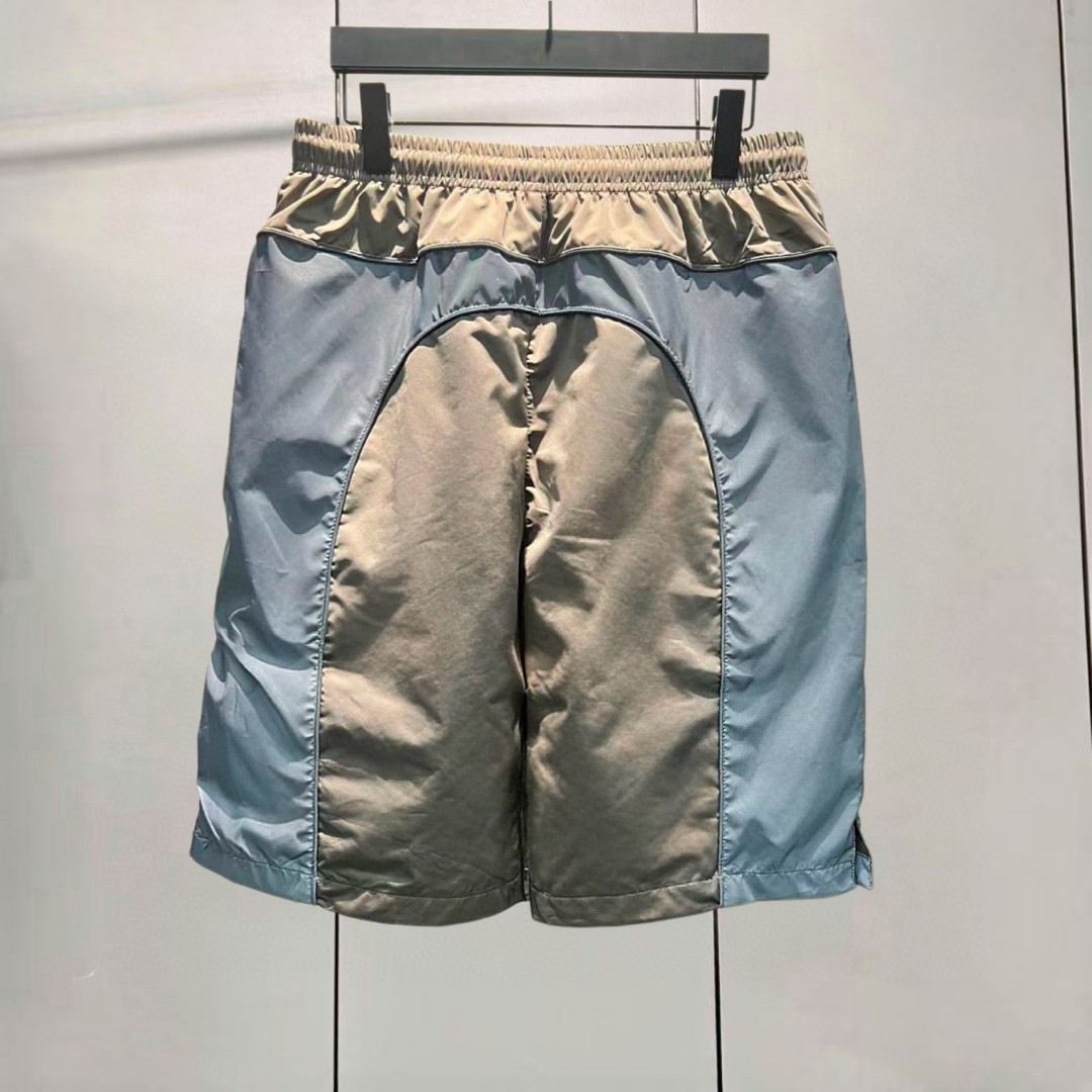 Balenciaga 巴黎世家 拼色户外运动短裤 休闲裤 运动裤 裤子 夏季 灰色 A5 A00201TUO411240