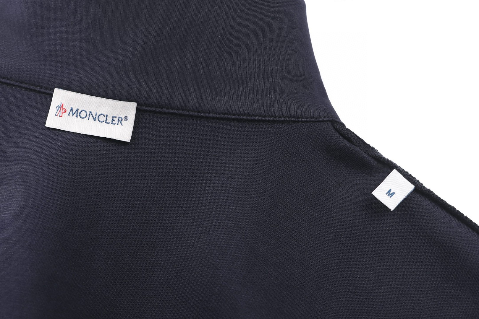 Moncler 蒙口 皮革标识半拉链卫衣 秋冬 外套 蓝色 B0 L10918G0002589B5F779