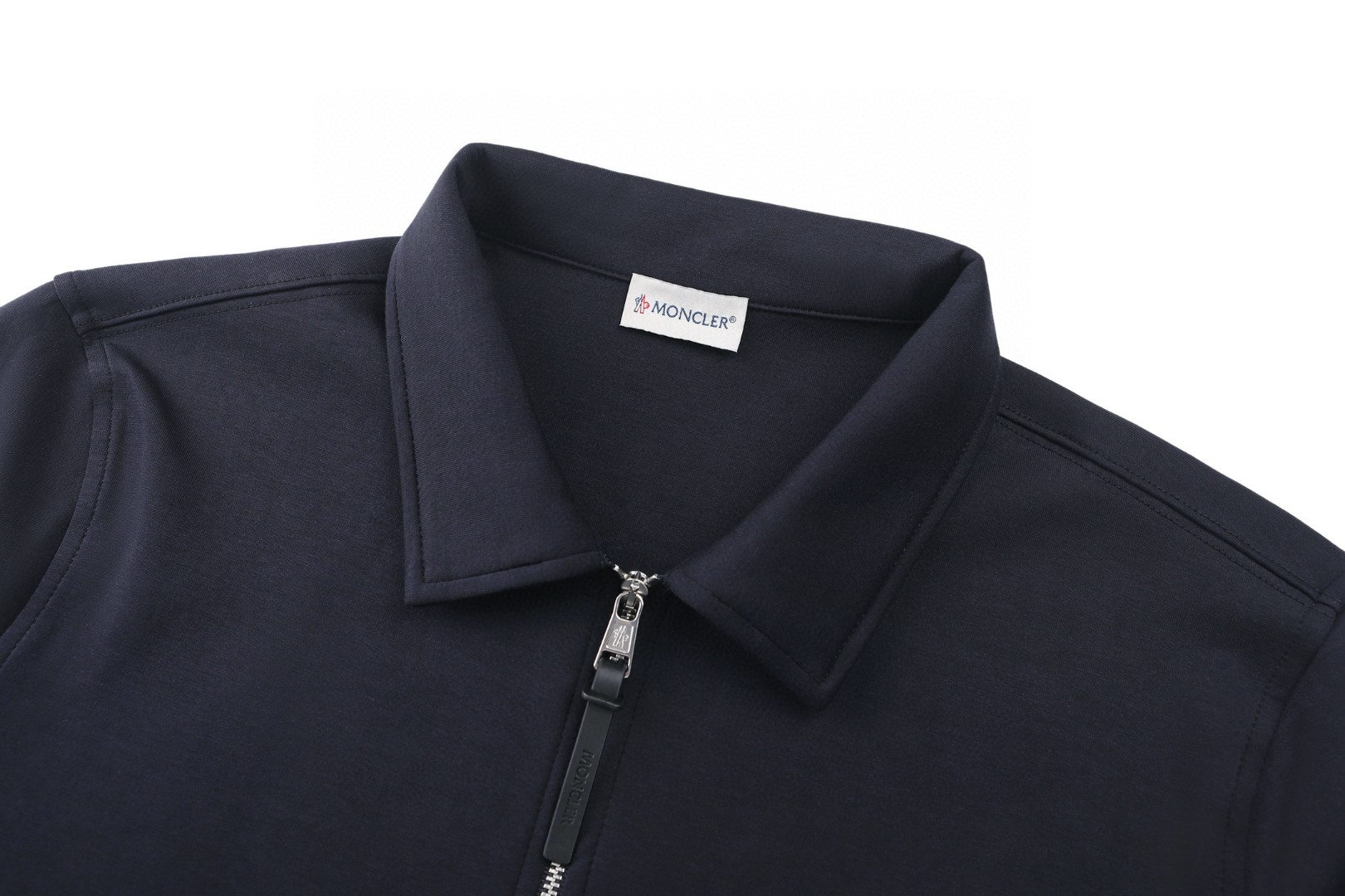 Moncler 蒙口 皮革标识半拉链卫衣 秋冬 外套 蓝色 B0 L10918G0002589B5F779