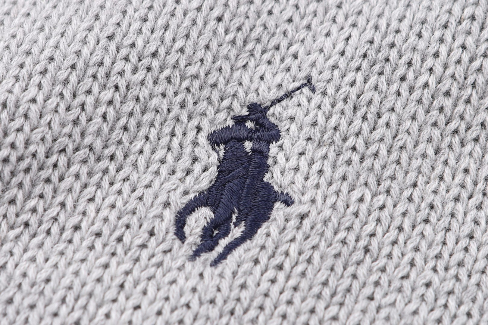 Ralph Lauren 拉夫劳伦 刺绣半拉链立领毛衣 针织衫 外套 长袖 杏色 灰色 藏蓝色 B0 710859939-011