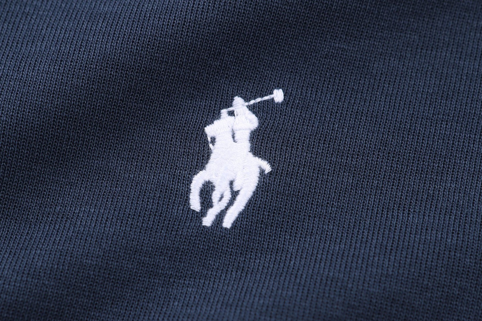 Ralph Lauren 拉夫劳伦 刺绣半拉链立领卫衣 外套 长袖 藏蓝色 B0 