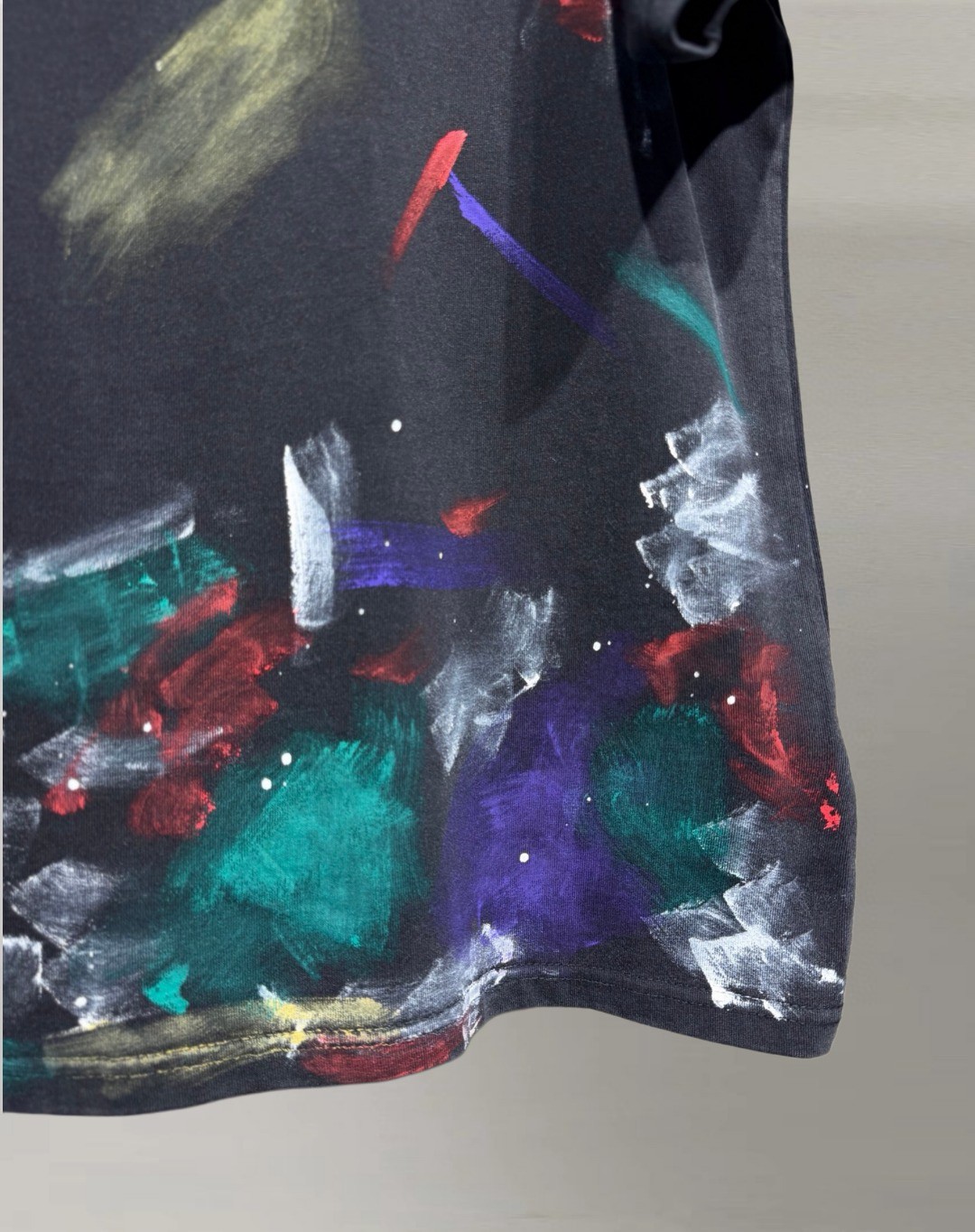 Balenciaga 巴黎世家 涂鸦DIY圆领短袖 T恤 圆领 夏季 黑色 A0 