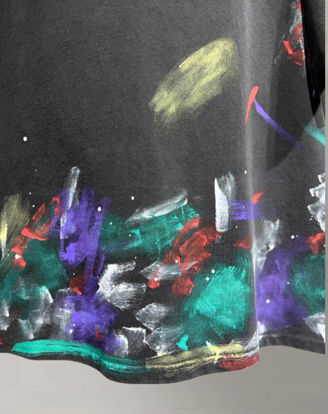 Balenciaga 巴黎世家 涂鸦DIY圆领短袖 T恤 圆领 夏季 黑色 A0 