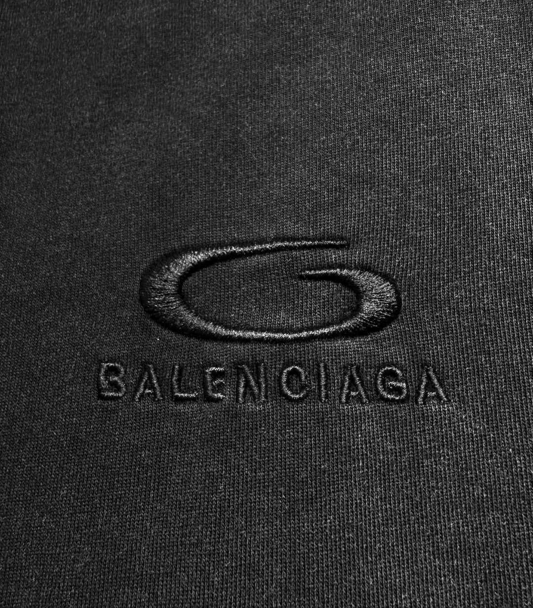 Balenciaga 巴黎世家 涂鸦DIY圆领短袖 T恤 圆领 夏季 黑色 A0 