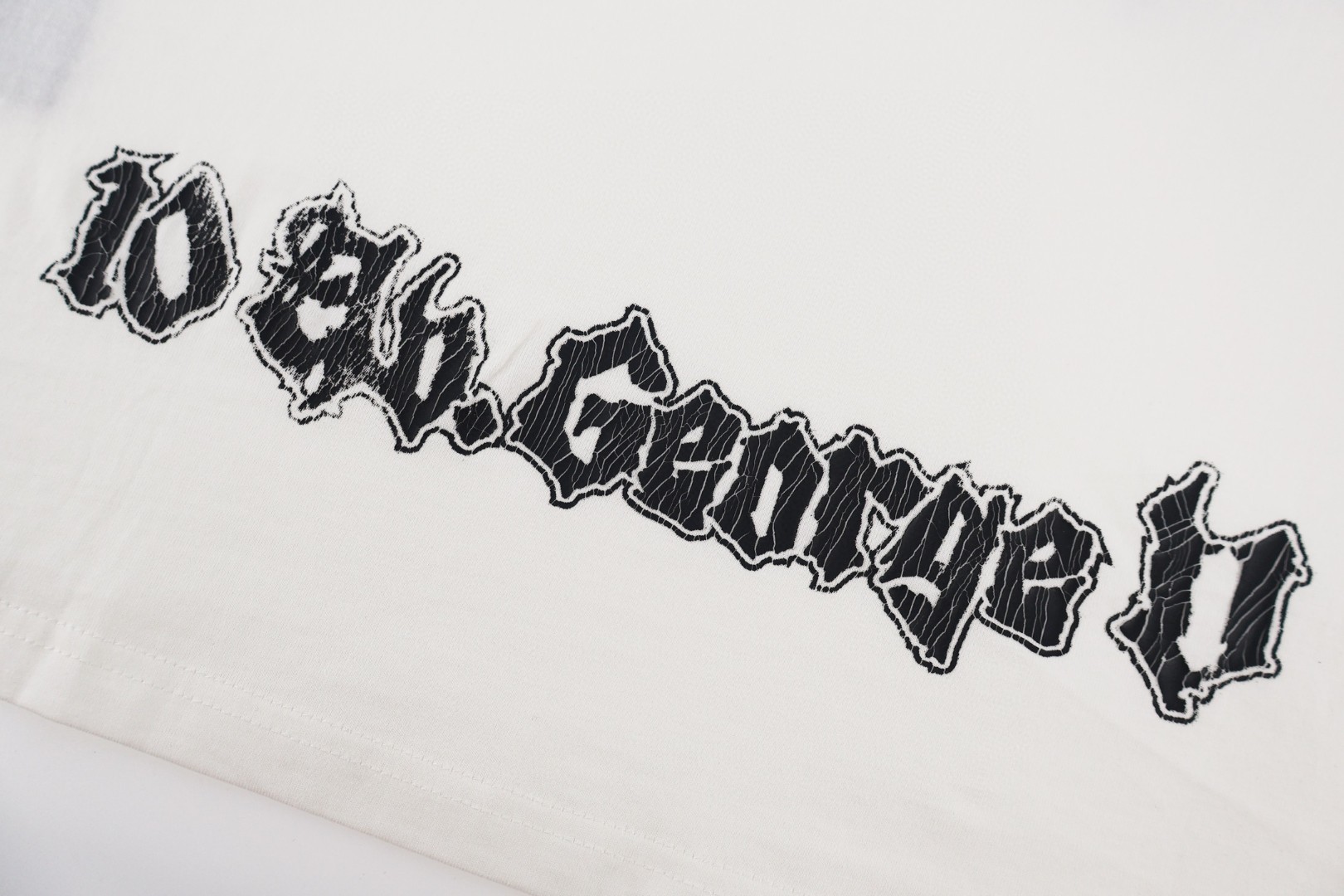 Balenciaga 巴黎世家窗台印花圆领短袖 T恤 圆领 夏季 白色 A0 871750TUVD69020