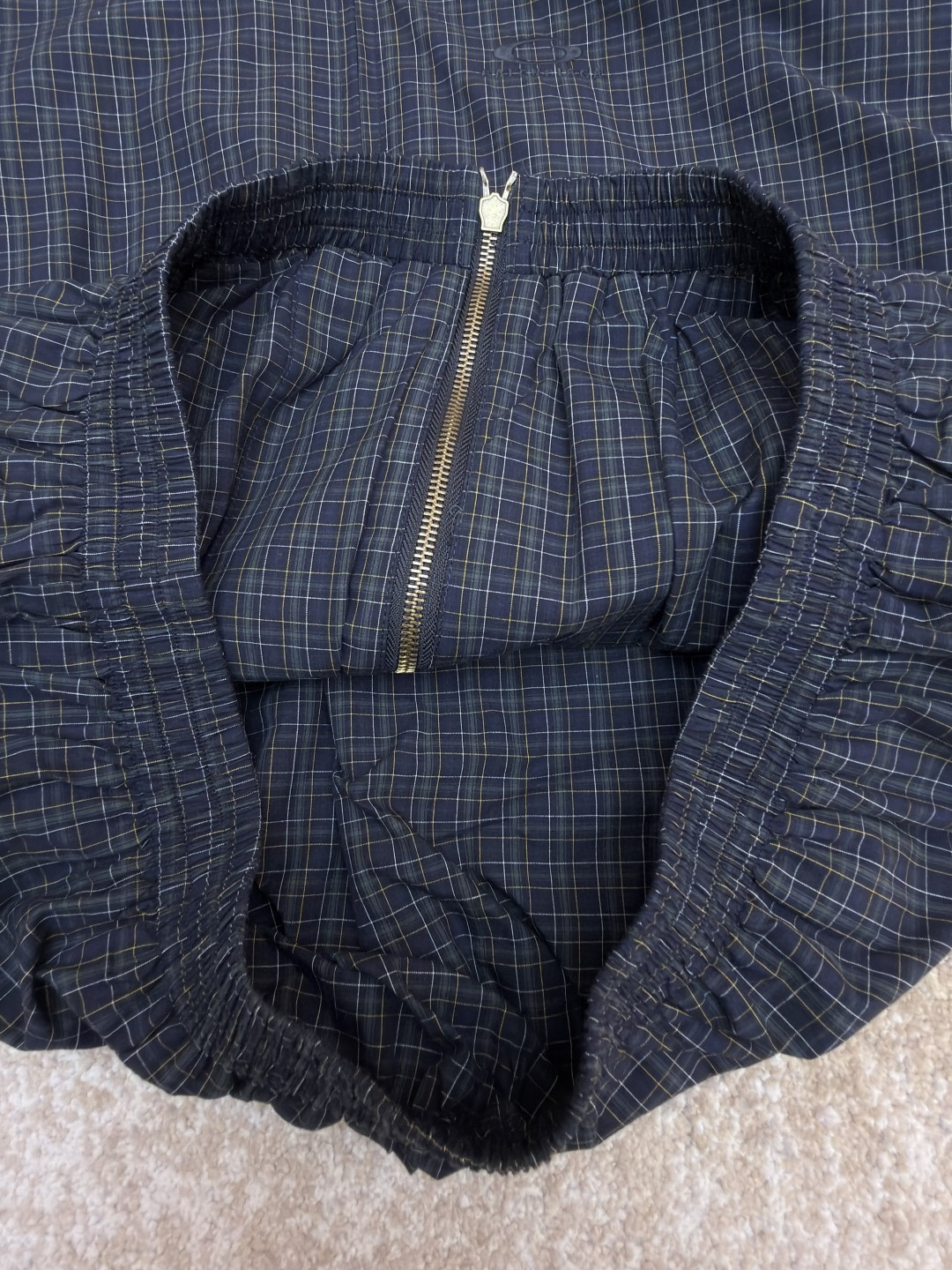Balenciaga 巴黎世家 双向拉链开合刺绣格纹夹克 外套 长袖 B5 866520TMM498069