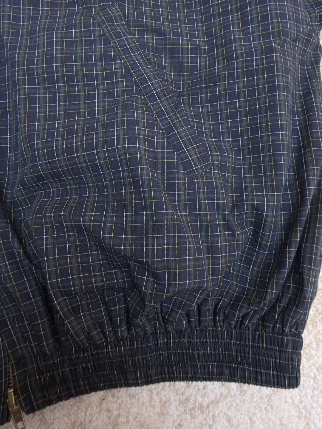 Balenciaga 巴黎世家 双向拉链开合刺绣格纹夹克 外套 长袖 B5 866520TMM498069