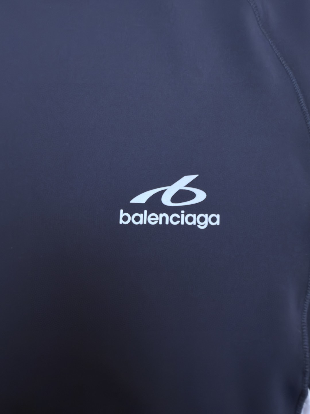 Balenciaga 巴黎世家 侧条机能速干短袖 T恤 速干衣 运动衣 夏季 藏蓝色 A2