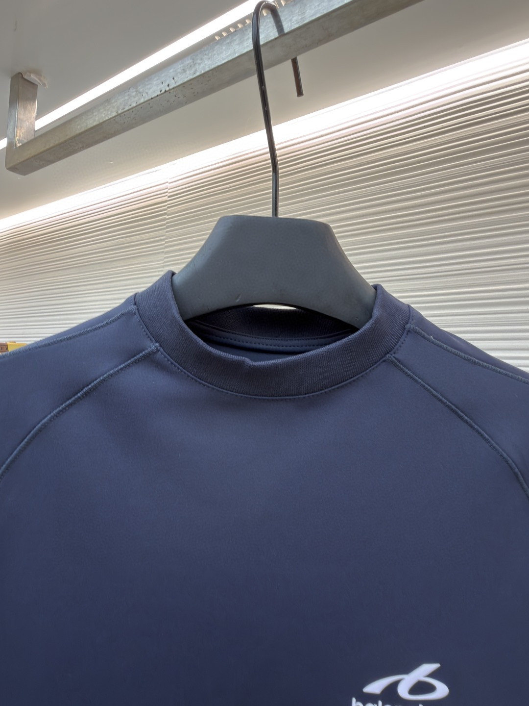 Balenciaga 巴黎世家 侧条机能速干短袖 T恤 速干衣 运动衣 夏季 藏蓝色 A2