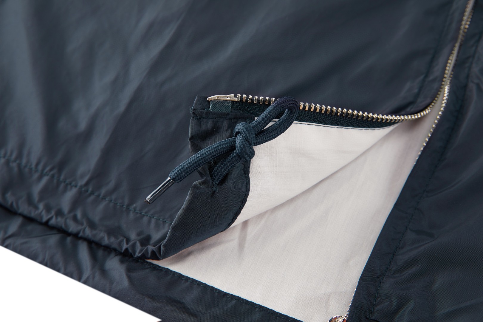 PRADA 普拉达 小钢标衬衫拉链外套 夹克 长袖 蓝色 黑色 B5