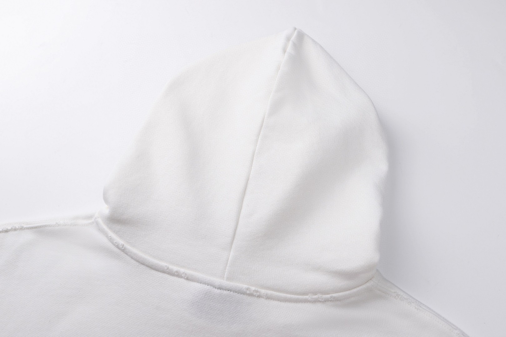 Balenciaga 巴黎世家 logo印花磨破连帽卫衣 帽衫 长袖 外套 白色 黑色 B0 803265TRVS99081