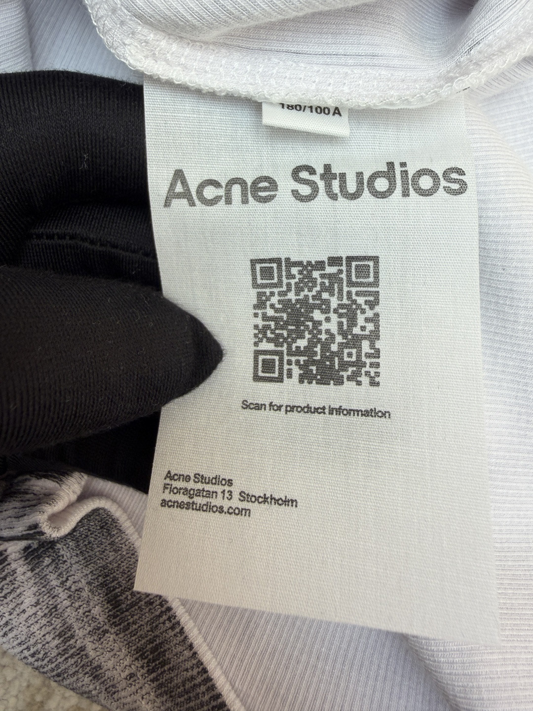 Acne Studios 假两件徽标印花无袖背心 女款 棕色 灰色 A0 AL0542-AC0