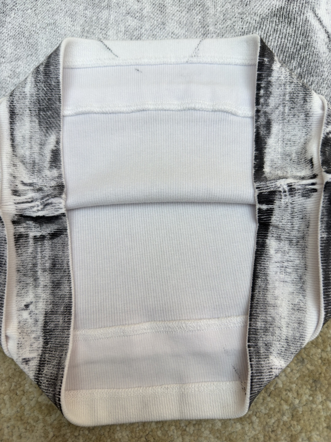 Acne Studios 假两件徽标印花无袖背心 女款 棕色 灰色 A0 AL0542-AC0