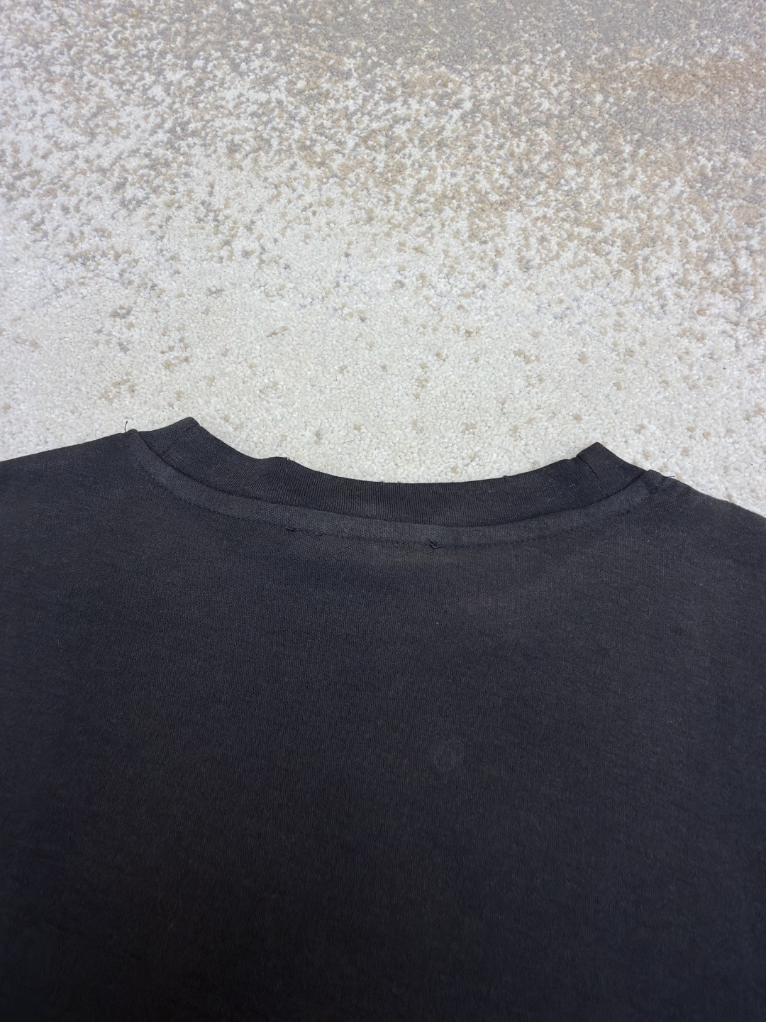 Acne Studios 胸前小标圆领T恤 短袖 女款 白色 黑色 A0 CL0492-AEG