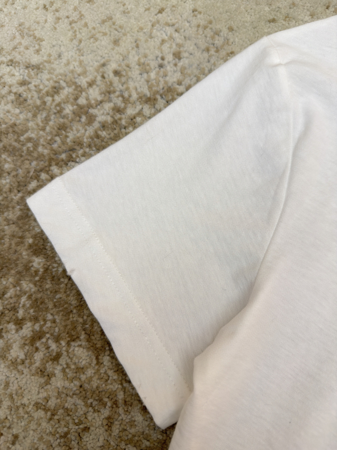 Acne Studios 胸前小标圆领T恤 短袖 女款 白色 黑色 A0 CL0492-AEG