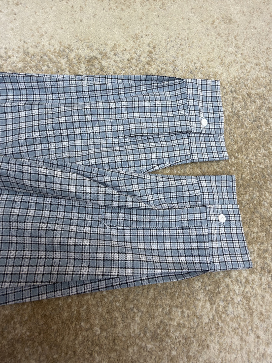 Acne Studios 刺绣格纹拉链连帽夹克 外套 长袖 女款 蓝色 B5 A90718-AF2