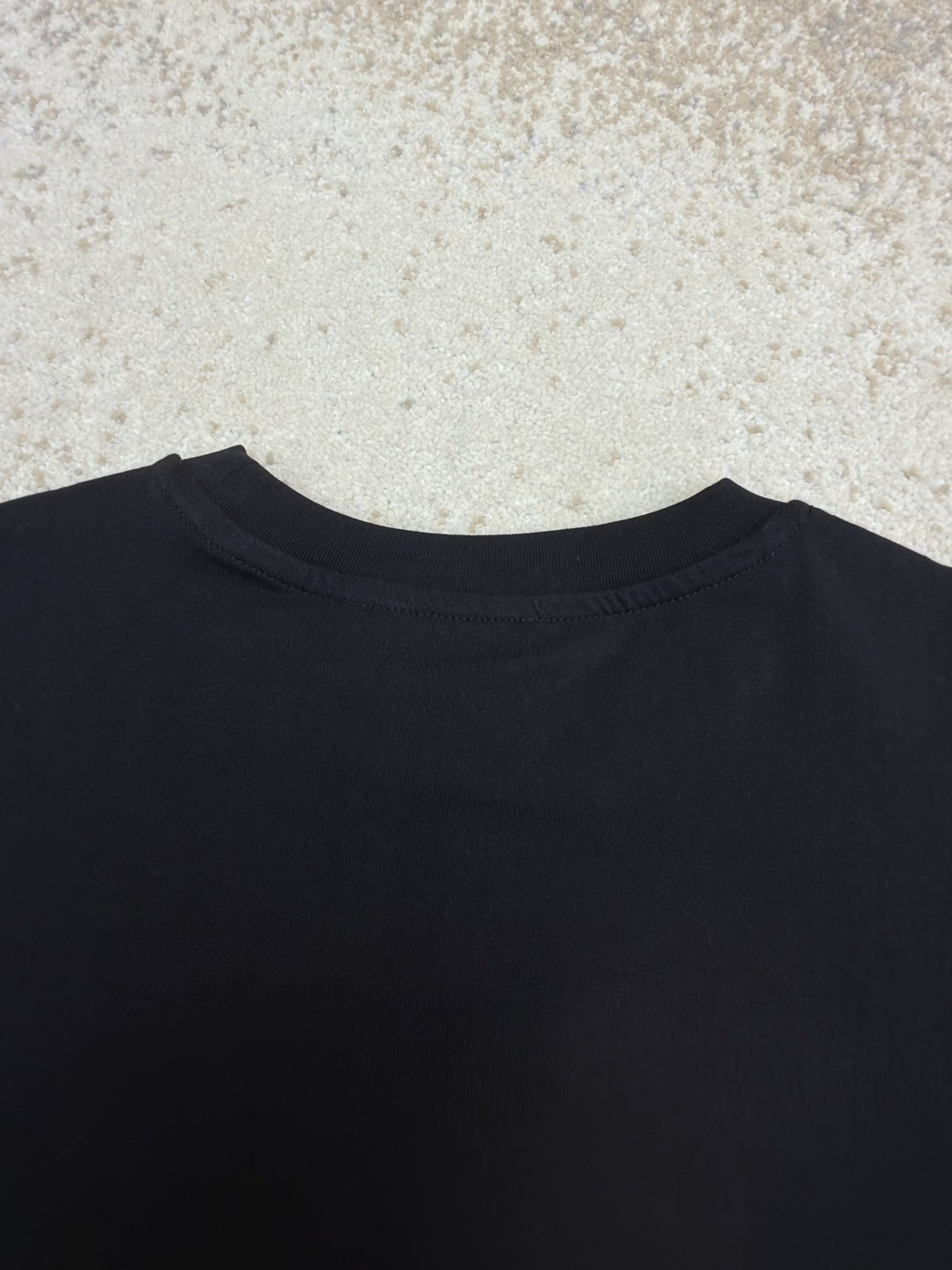 Acne Studios 袖口小标圆领T恤 打底衫 长袖 白色 黑色 A2 