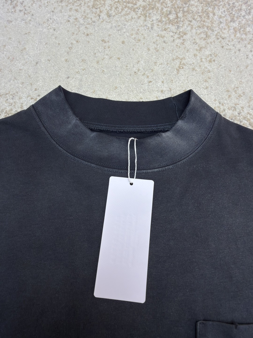 Maison Margiela 马吉拉 做旧涂鸦圆领短袖 T恤 套头 夏季 黑色 A0 S50GC0714S24567-861
