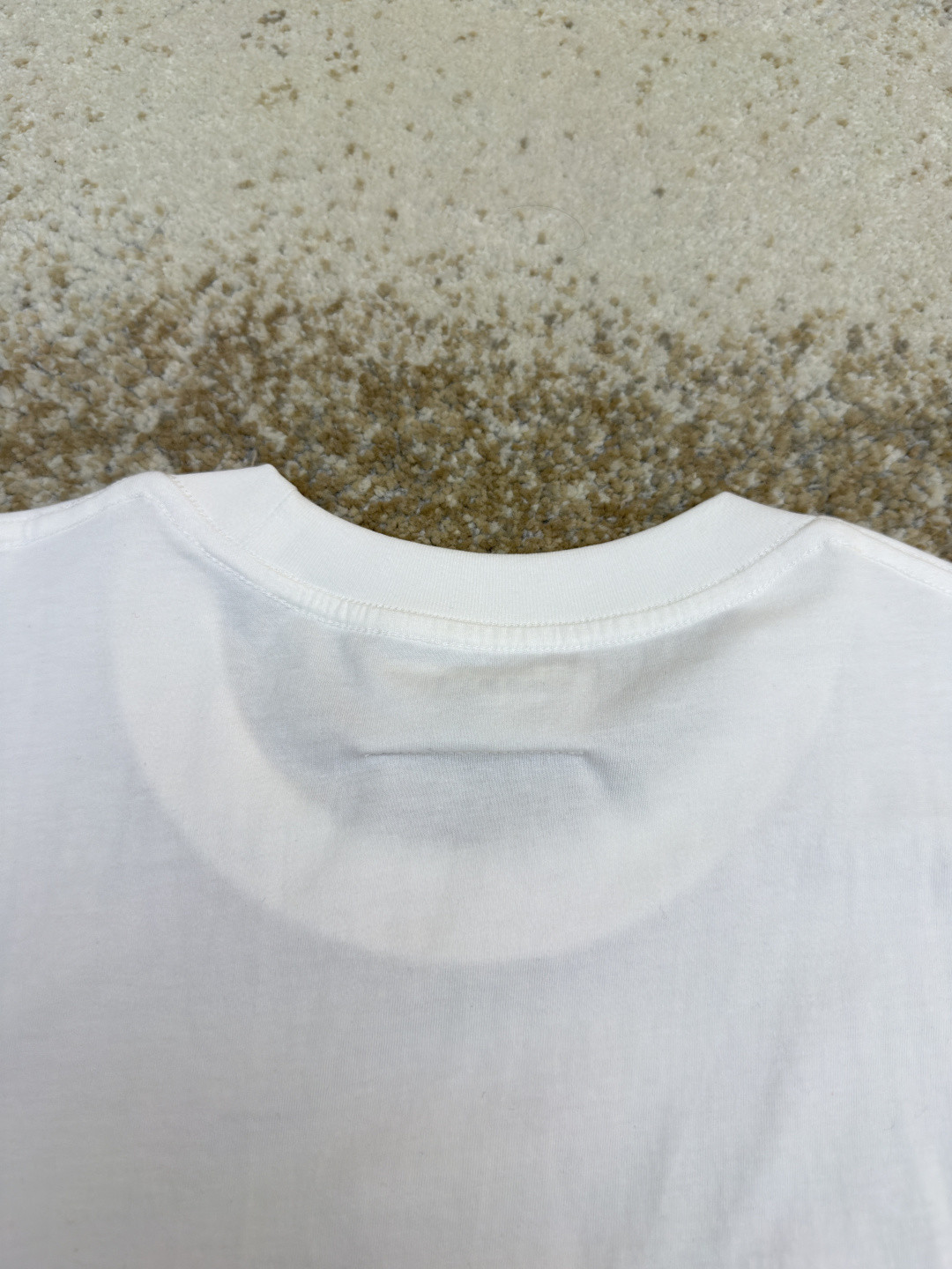 Maison Margiela 马吉拉 数字标签圆领短袖 T恤 套头 夏季 白色 黑色 A0 SH0GC0069S24311101