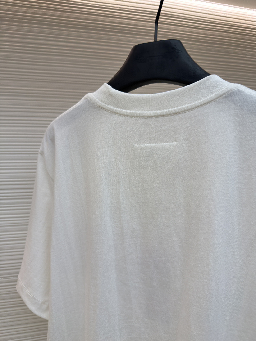 Maison Margiela 马吉拉 数字标签圆领短袖 T恤 套头 夏季 白色 黑色 A0 SH0GC0069S24311101