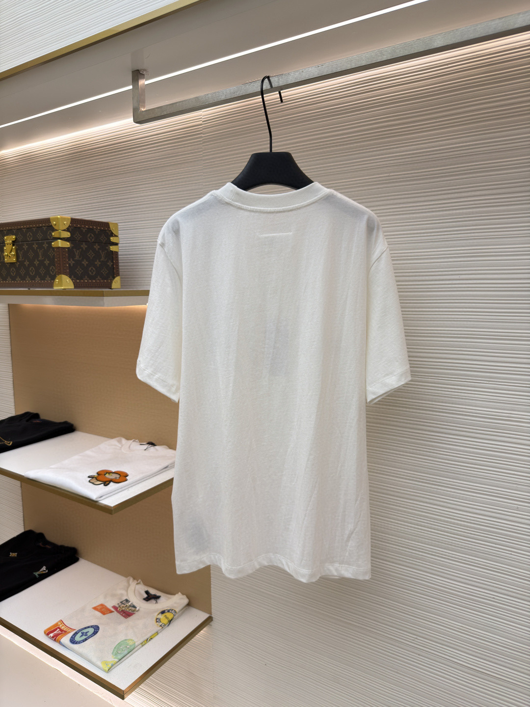 Maison Margiela 马吉拉 数字标签圆领短袖 T恤 套头 夏季 白色 黑色 A0 SH0GC0069S24311101