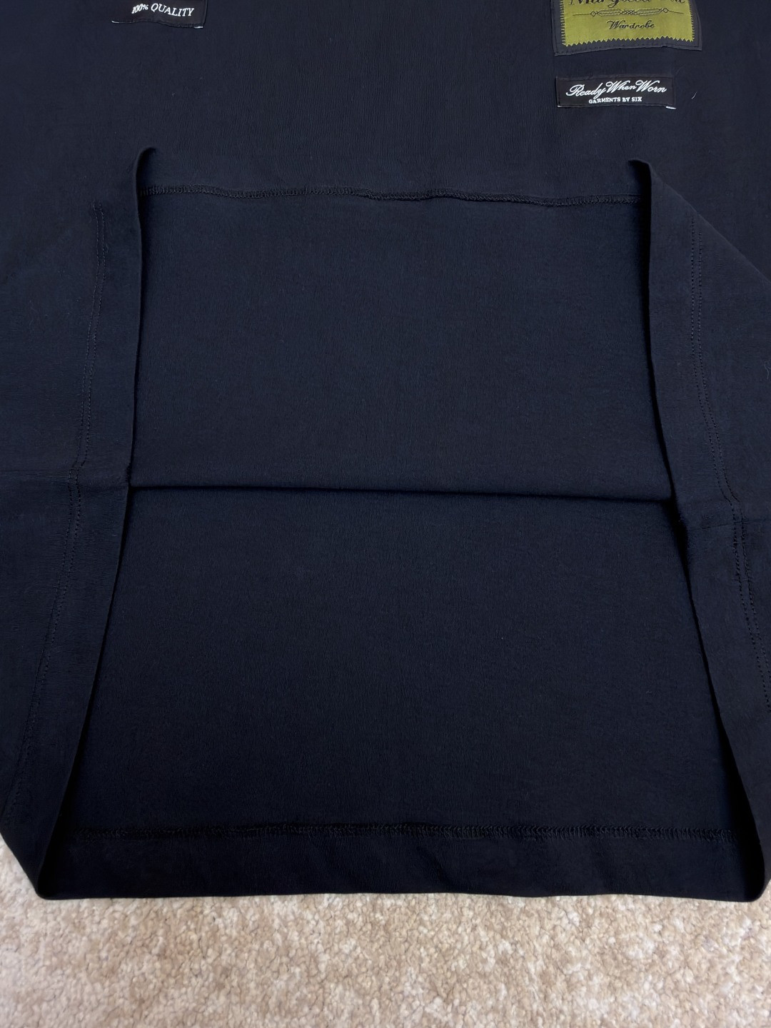 Maison Margiela 马吉拉 数字标签圆领短袖 T恤 套头 夏季 白色 黑色 A0 SH0GC0069S24311101
