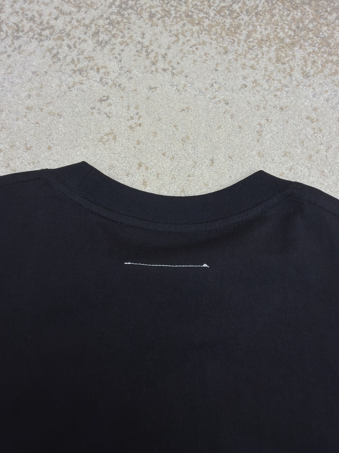 Maison Margiela 马吉拉 数字标签圆领短袖 T恤 套头 夏季 白色 黑色 A0 SH0GC0069S24311101
