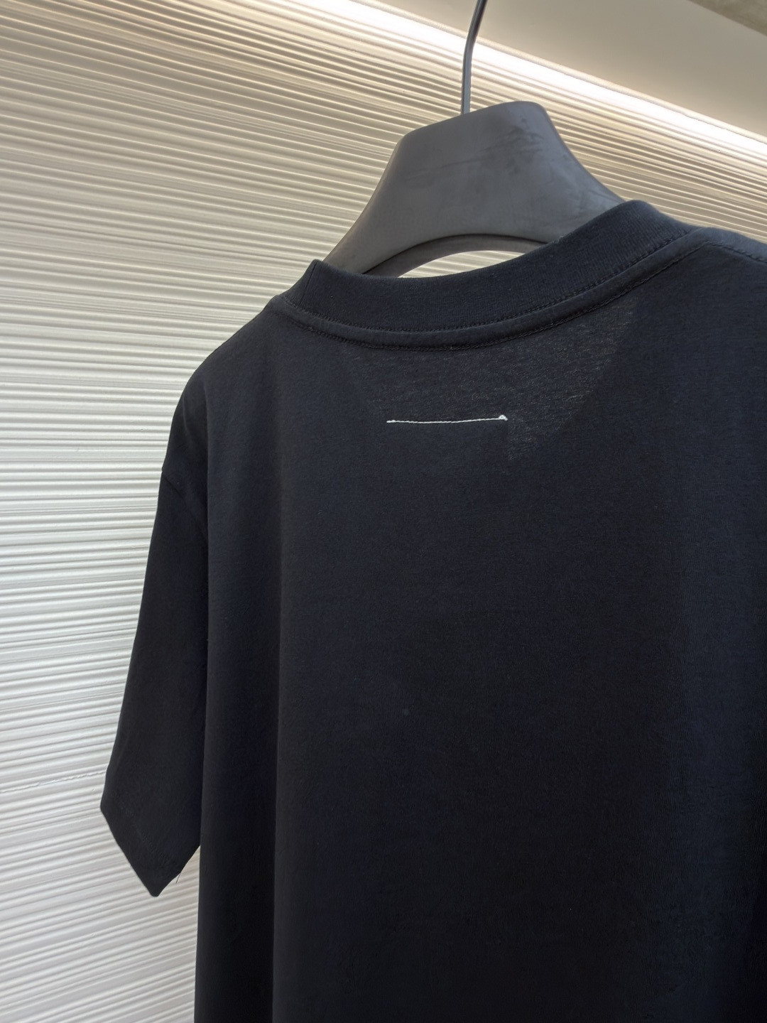 Maison Margiela 马吉拉 数字标签圆领短袖 T恤 套头 夏季 白色 黑色 A0 SH0GC0069S24311101