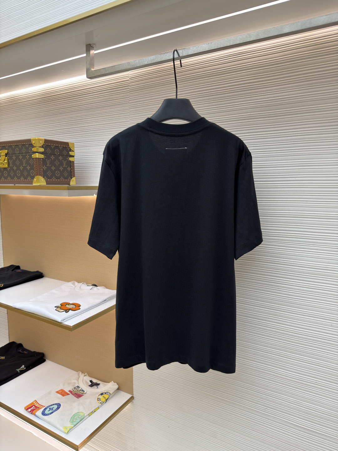 Maison Margiela 马吉拉 数字标签圆领短袖 T恤 套头 夏季 白色 黑色 A0 SH0GC0069S24311101