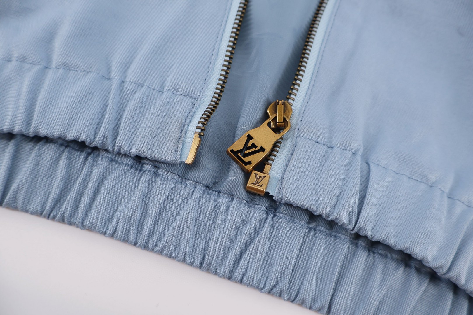 LOUIS VUITTON 路易威登 刺绣蓝拼色棒球服外套 夹克 蓝色 C0 1AK6LP