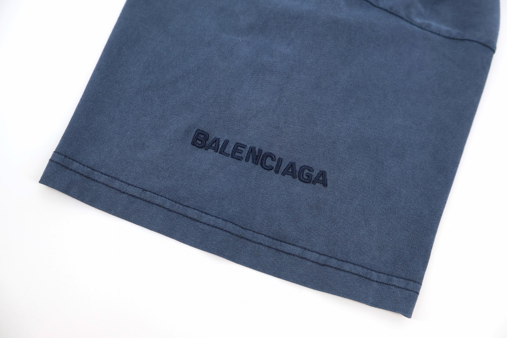 Balenciaga 巴黎世家 星星印花圆领短袖 T恤 圆领 夏季 蓝色 A2 850403TTVL28806